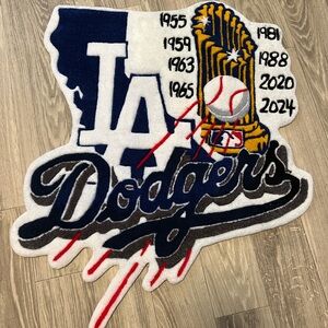 LA Dodgers Championship Tufted Rug